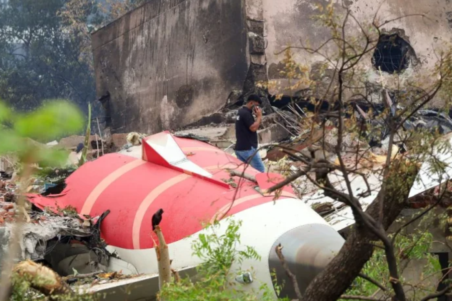 Air India crash baby rescued