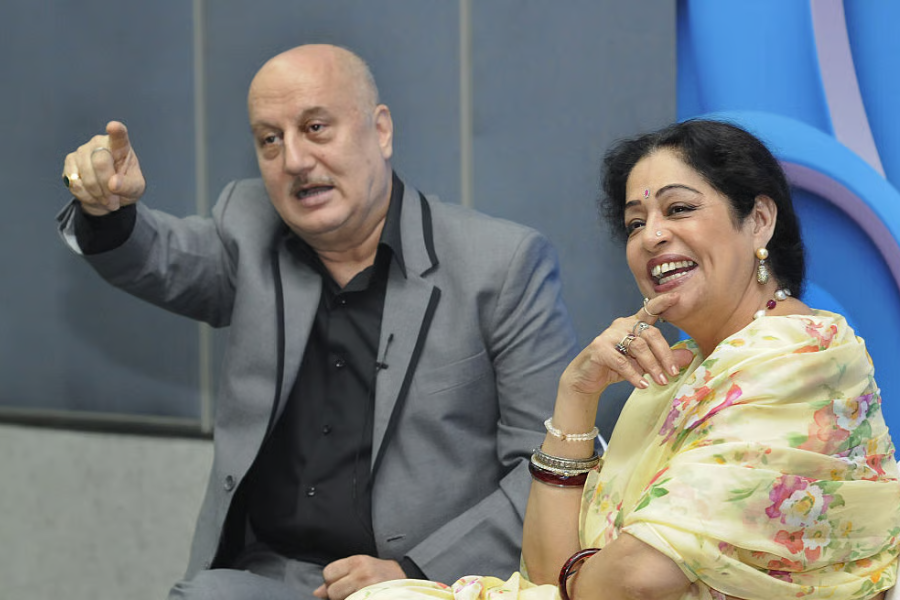 Anupam Kher Kiran Kher relationships