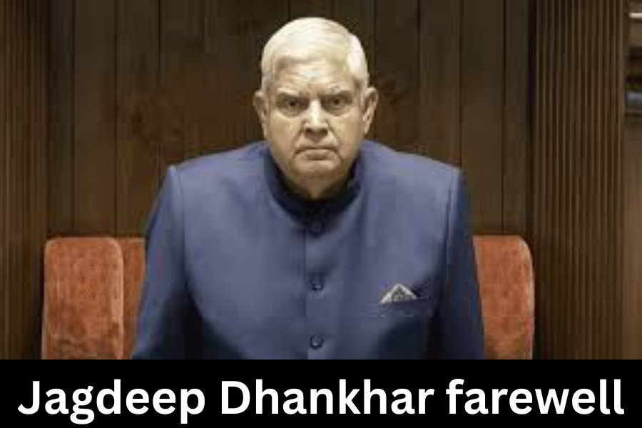 Jagdeep Dhankhar farewell
